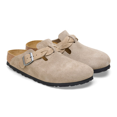 BIRKENSTOCK BOSTON Braided Taupe