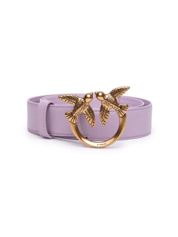 PINKO - CINTURA H3 LOVE BERRY Lilac e Oro