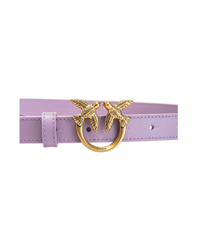 PINKO - CINTURA H2 LOVE BERRY Lilac e Oro