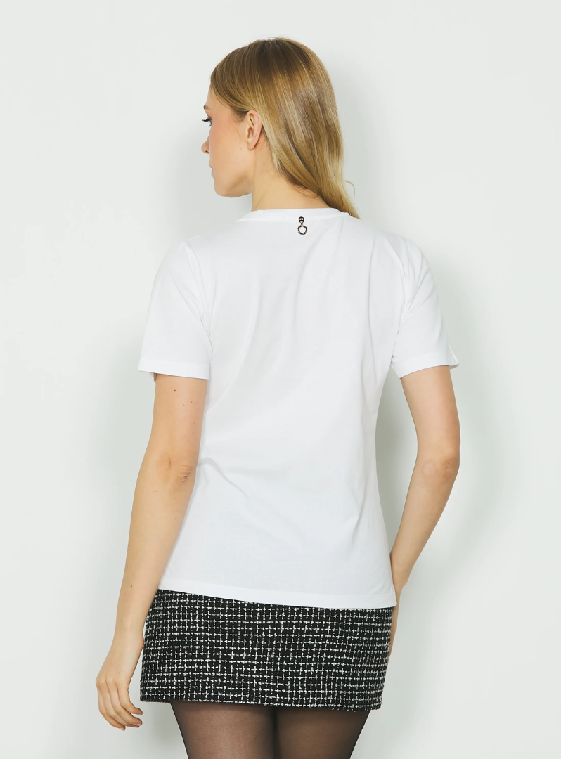 Relish - T-shirt Ilda bianca